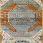 Индийский ковёр из шёлка, шерсти и хлопка — VINTAGE SILK