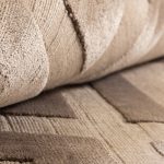 Индийский ковёр из арт-шёлка и хлопка — EATON RUG