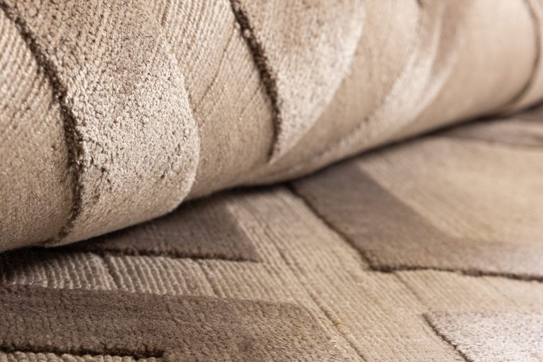 Индийский ковёр из арт-шёлка и хлопка — EATON RUG