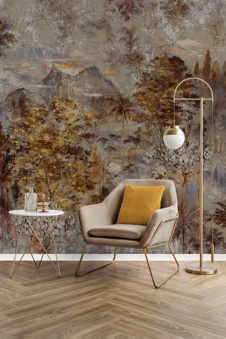 Обои Coordonne — Glass Gold 7800991 (коллекция Botanica)