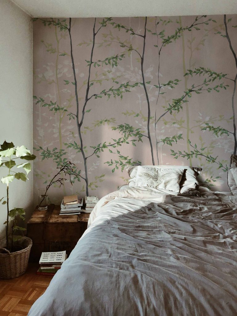 Обои Coordonne — Woods Pink 7800997 (коллекция Botanica)