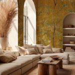 Обои Coordonne — Woods Gold 7800998 (коллекция Botanica)