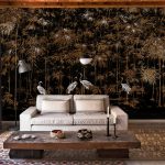 Обои Coordonne — Garzas Coal 7900003 (коллекция Random Chinoiseries)