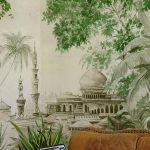 Обои Coordonne — Taj Mahal Aloe 7900121 (коллекция Random Chinoiseries)