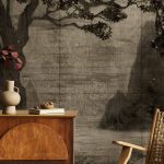 Обои Coordonne — Zilant Sepia 7900192 (коллекция Random Chinoiseries)