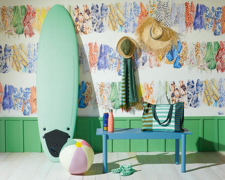 Обои — Pierre Frey — LA BAIGNADE Multicolore — FP005001
