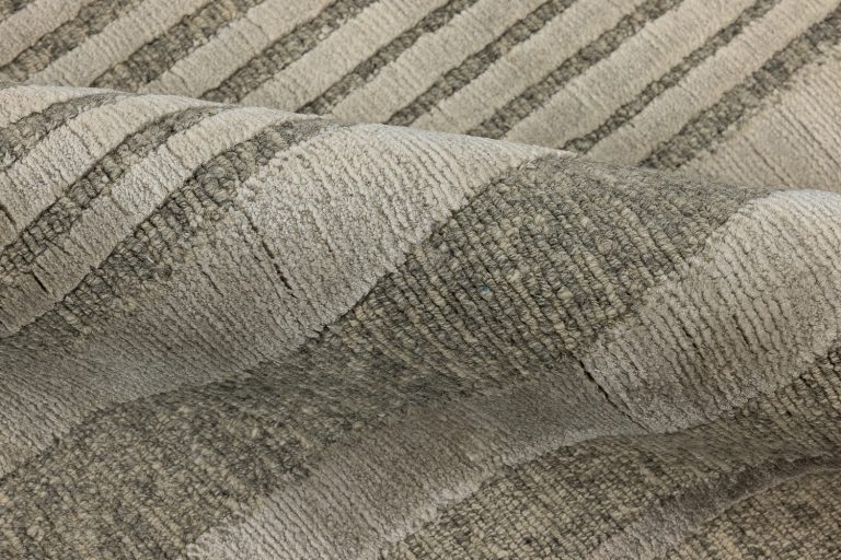 Индийский ковёр из шерсти, хлопка и бамбукового шёлка — ART DECO RUGS