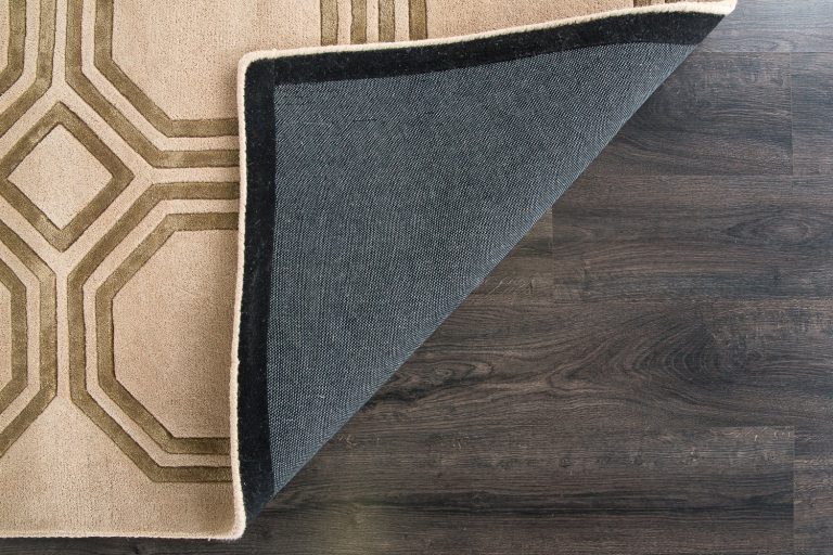 Индийский ковёр из арт-шёлка и шерсти — OCTAGON RUG