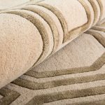 Индийский ковёр из арт-шёлка и шерсти — OCTAGON RUG