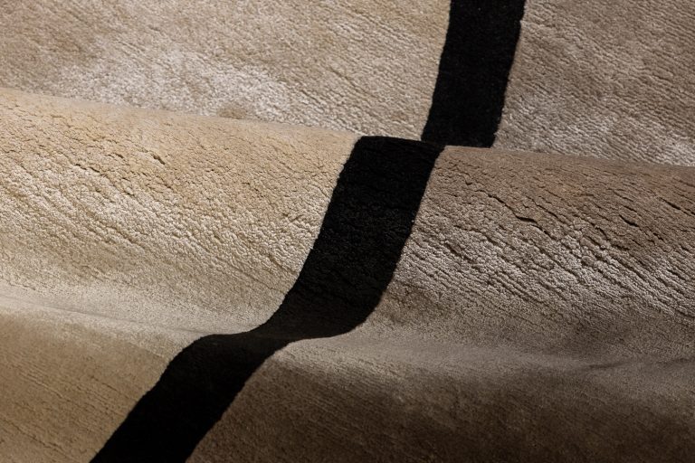 Индийский ковёр из шёлка — SILK BORDER