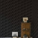 Обои Coordonne — Hexagon Coal A00445 (коллекция Woodcraft)