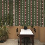Обои Coordonne — Kente Green A00806 (коллекция Ikart)