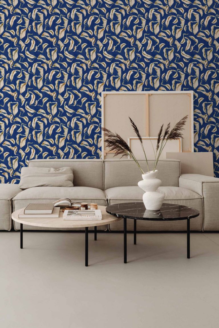 Обои Coordonne — Moroccan branches Blue A00911 (коллекция Central Saint Martins – Rest Time)