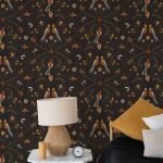 Обои Coordonne — Metaphoric birds Black A00928 (коллекция Central Saint Martins – Rest Time)