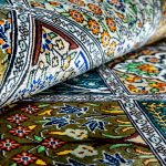 Иранский ковёр из шёлка — QOM