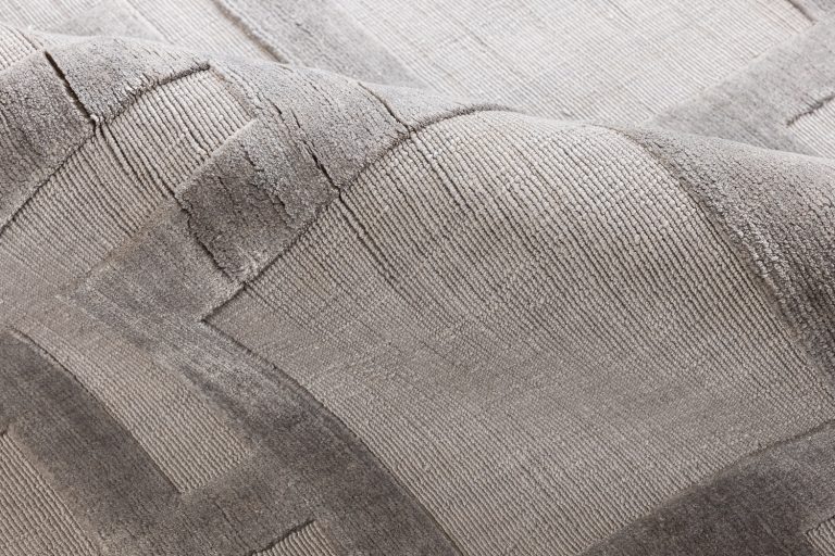 Индийский ковёр из арт-шёлка и хлопка — EATON RUG