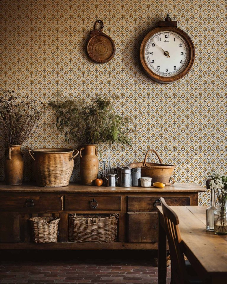 Обои Coordonne — Poppy Curry B00319 (коллекция Victorian)