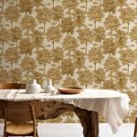 Обои Coordonne — Chestnut tree Curry B00349 (коллекция Victorian)