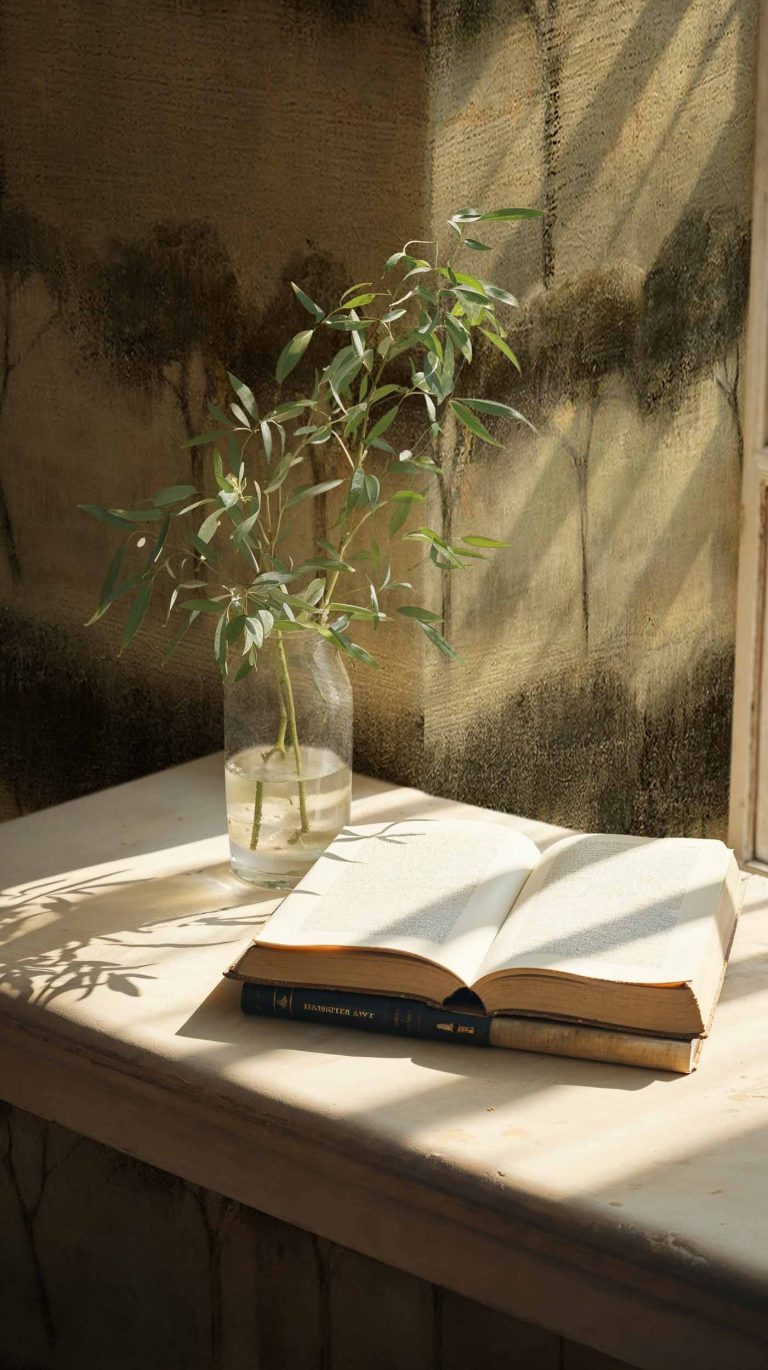 Обои Coordonne — Ourika Trees Pistachio B00414 (коллекция Berber)