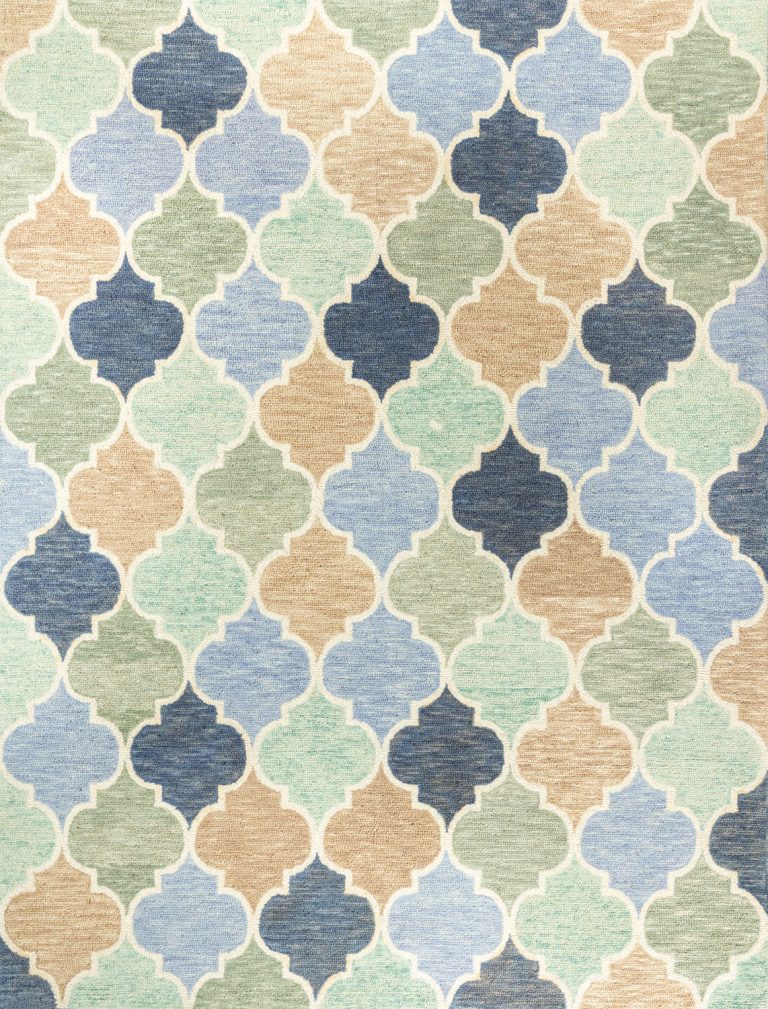 Индийский ковёр из шерсти — VIBRANT