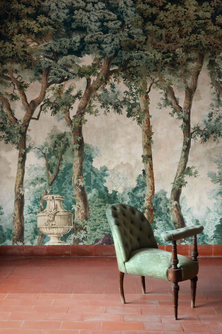 Обои Coordonne — Byron Poem Green B00371 (коллекция Victorian)