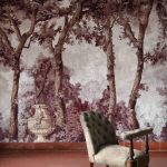 Обои Coordonne — Byron Poem Wine B00373 (коллекция Victorian)