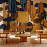 Обои Coordonne — Camecuaro Indigo C00056 (коллекция Sarape)