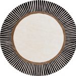 Ковёр Amber Beige Round — Carpet decor by Fargotex