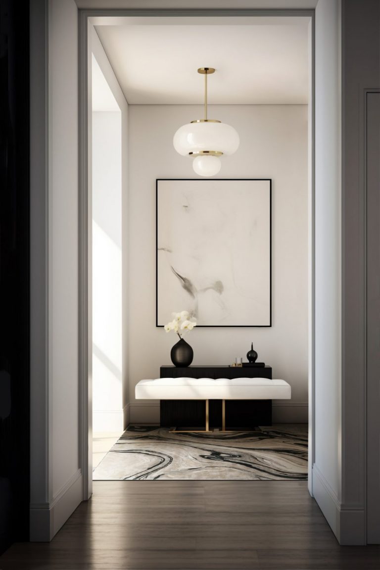 Ковёр — Blur black — Carpet decor by Fargotex