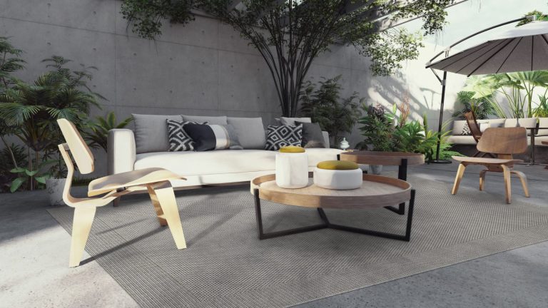 Ковёр Deserto Gray — Carpet decor by Fargotex