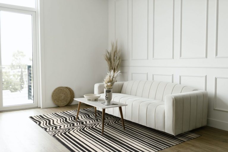 Ковёр — Draft Black — Carpet decor by Fargotex