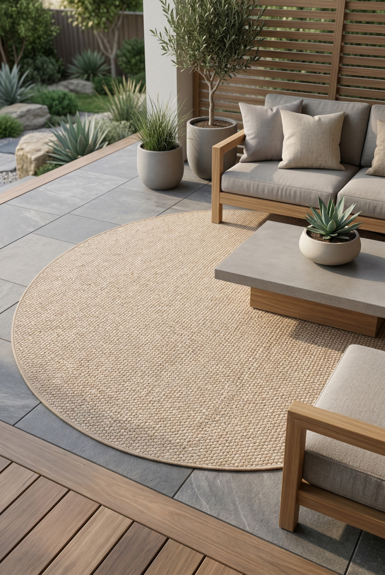 Ковёр Grano Amber Round — Carpet decor by Fargotex