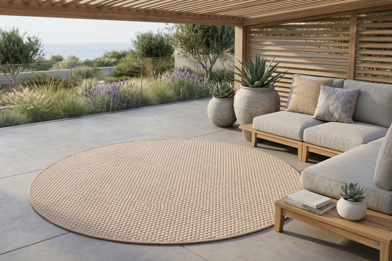 Ковёр Grano Amber Round — Carpet decor by Fargotex