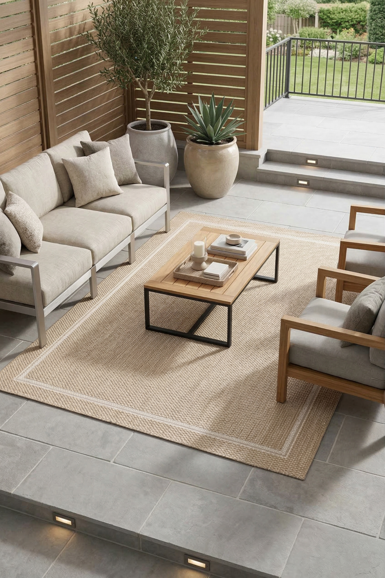 Ковёр Grano Frame Amber — Carpet decor by Fargotex