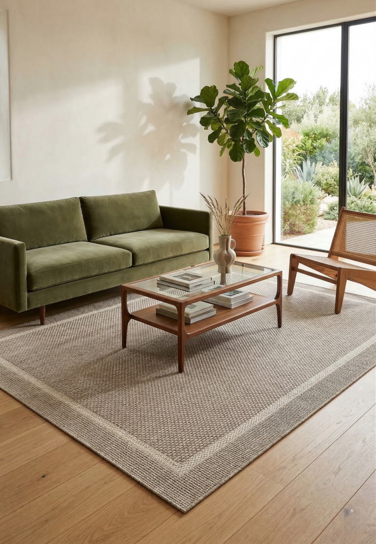 Ковёр Grano Frame Gray — Carpet decor by Fargotex