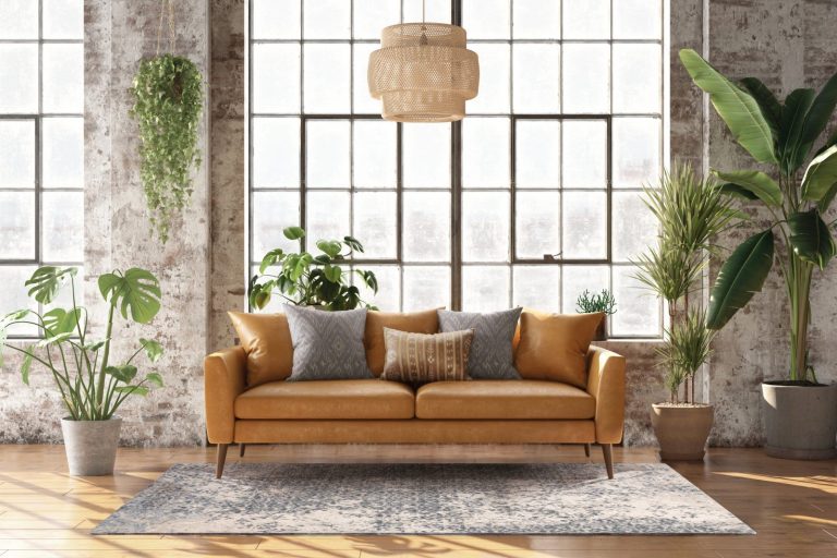 Ковёр Ives Warm blue — Carpet decor by Fargotex