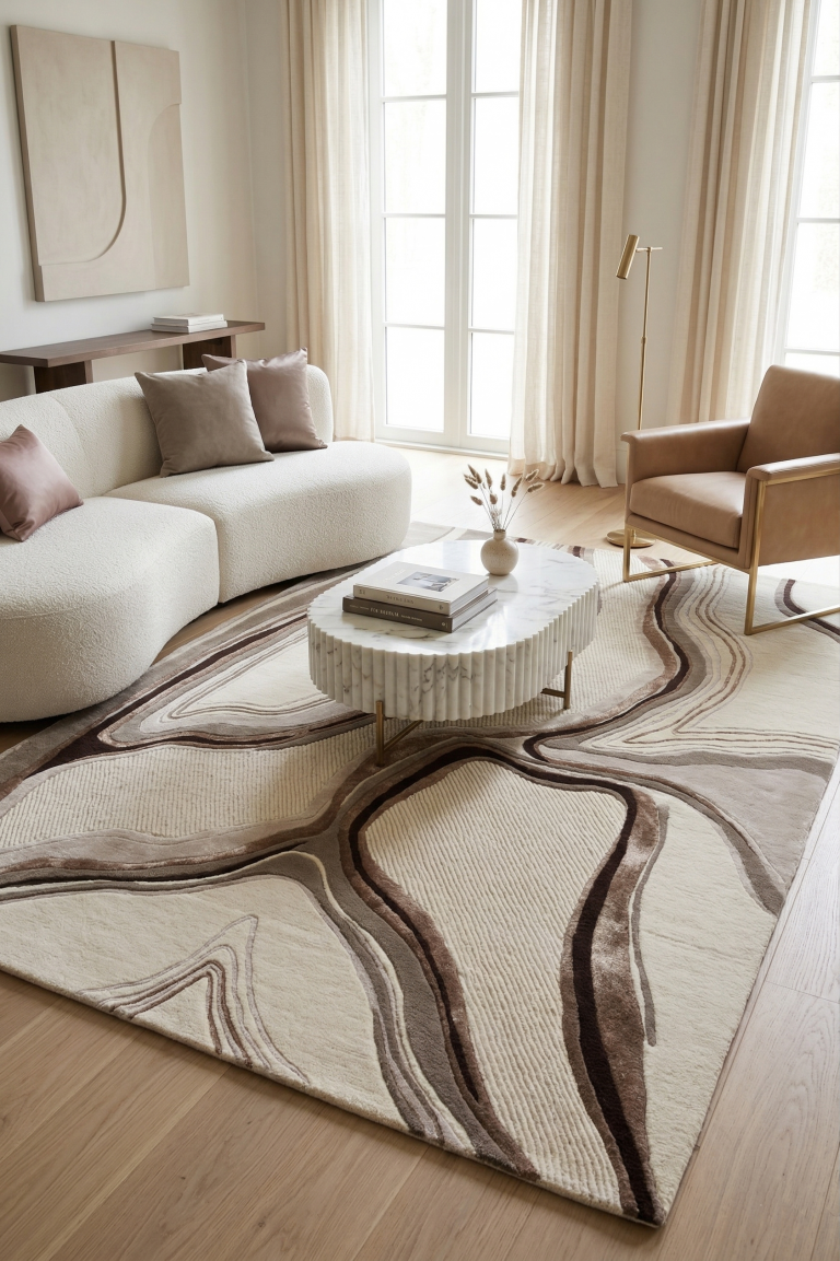 Ковёр Lava Beige — Carpet decor by Fargotex