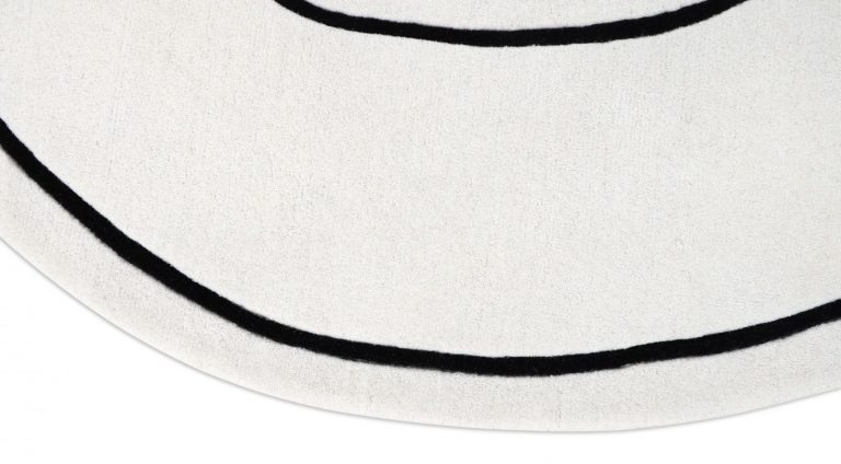 Ковёр Loop Ivory Round — Carpet decor by Fargotex