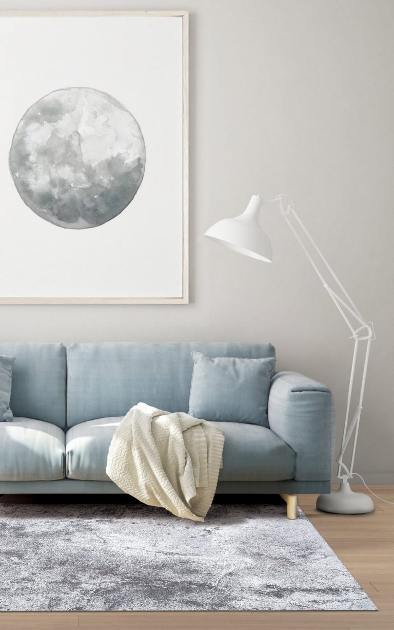 Ковёр Moon light Gray — Carpet decor by Fargotex