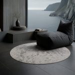 Ковёр Moon Light Gray Round — Carpet decor by Fargotex