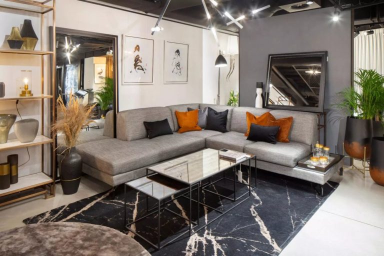 Ковёр Pietra Black honey — Carpet decor by Fargotex