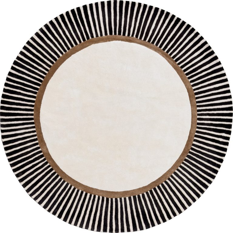 Ковёр Amber Beige Round — Carpet decor by Fargotex