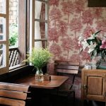 Обои Coordonne — Chestnut tree Red B00351 (коллекция Victorian)