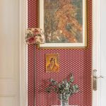 Обои Coordonne — Clover Vermillion B00312 (коллекция Victorian)