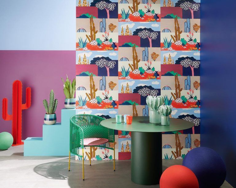 Обои — Pierre Frey — RIAD Multicolore — FP002001