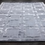 Индийский ковёр из арт-шёлка и хлопка — EATON RUG