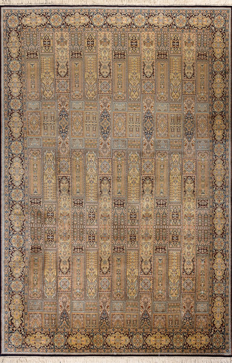 Индийский ковёр из шёлка — KASHMIR SILK