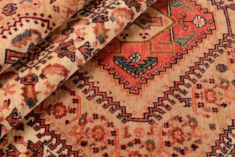 Иранский ковёр из шерсти — GHASHGHAI-MIRI