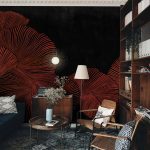 Обои Coordonne — Diving moment Red A00947 (коллекция Central Saint Martins – Rest Time)