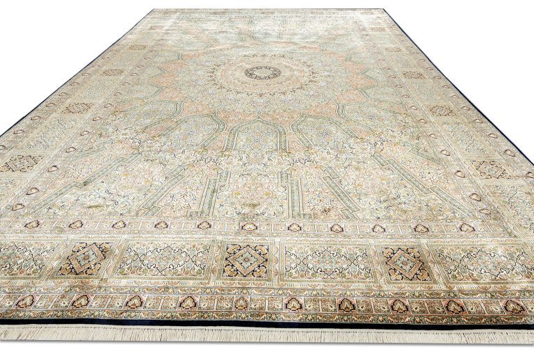 Индийский ковёр из шёлка — KASHMIR SILK